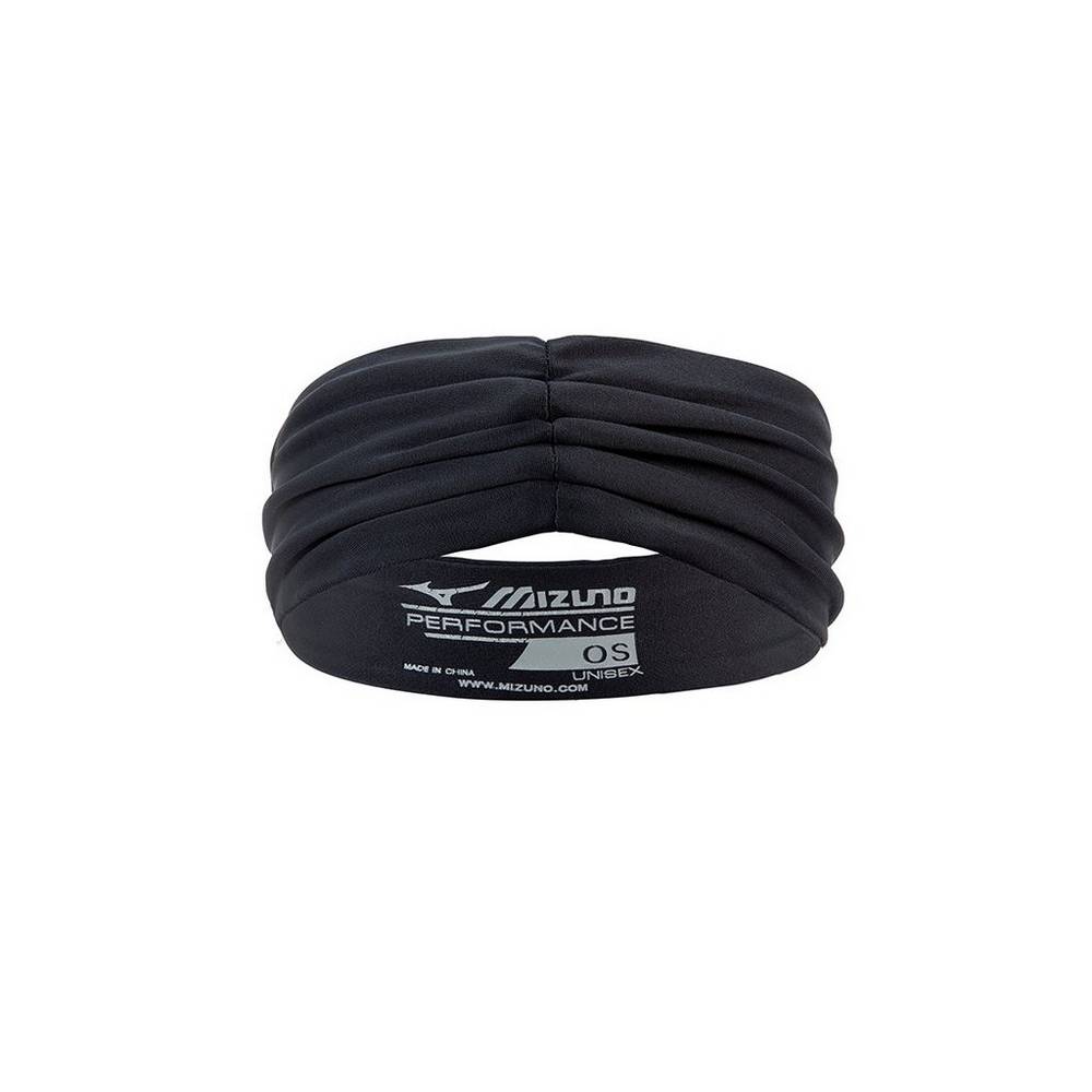 Mizuno Men's April Ross Vantage Volleyball Headband Black (440700-BWL)